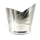 Metal Bucket High Quality Custom Stainless Steel Metal Ice Bucket OEM Logo Branding