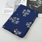 Pleated Pleated Hijab Muslim All-match Fashion Warm And Comfortable Luxury Pleated Chiffon Muslim Women Hijab