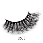 5pcs Wholesale Beautiful False Eyelashes Hot Selling 3d Mink Eyelashes