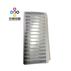 Silver Sticker Self Adhesive Label Silver Sticker Labels Printed Adhesive Metallic Silver Sticker Industrial Sticker