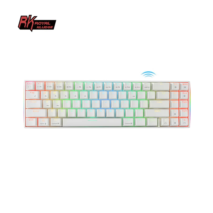 rk royal kludge rk71 rgb white