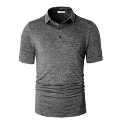 Factory custom short sleeve striped 100 cotton breathable camisa polo t-shirt