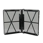 Kitchen Iron Mesh Table Top Camping Mini Aluminium Portable Table Top Folding Camping Kitchen Cabinet