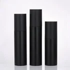 Spray Bottle 60ml 100ml 120ml 150ml Soft Touch Matte Black Plastic Mist Spray Bottle For Cosmetic