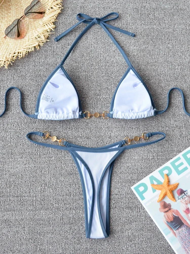 Swimwear Women Manufacturers Micro Bikini Carnival Chain Swimsuit Women