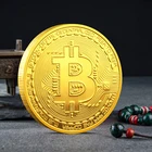 Gold Coin Challenge Wholesale Silver Gold Plated 3D Collection Ethereum Metal Ripple Bitcoin Challenge Coin