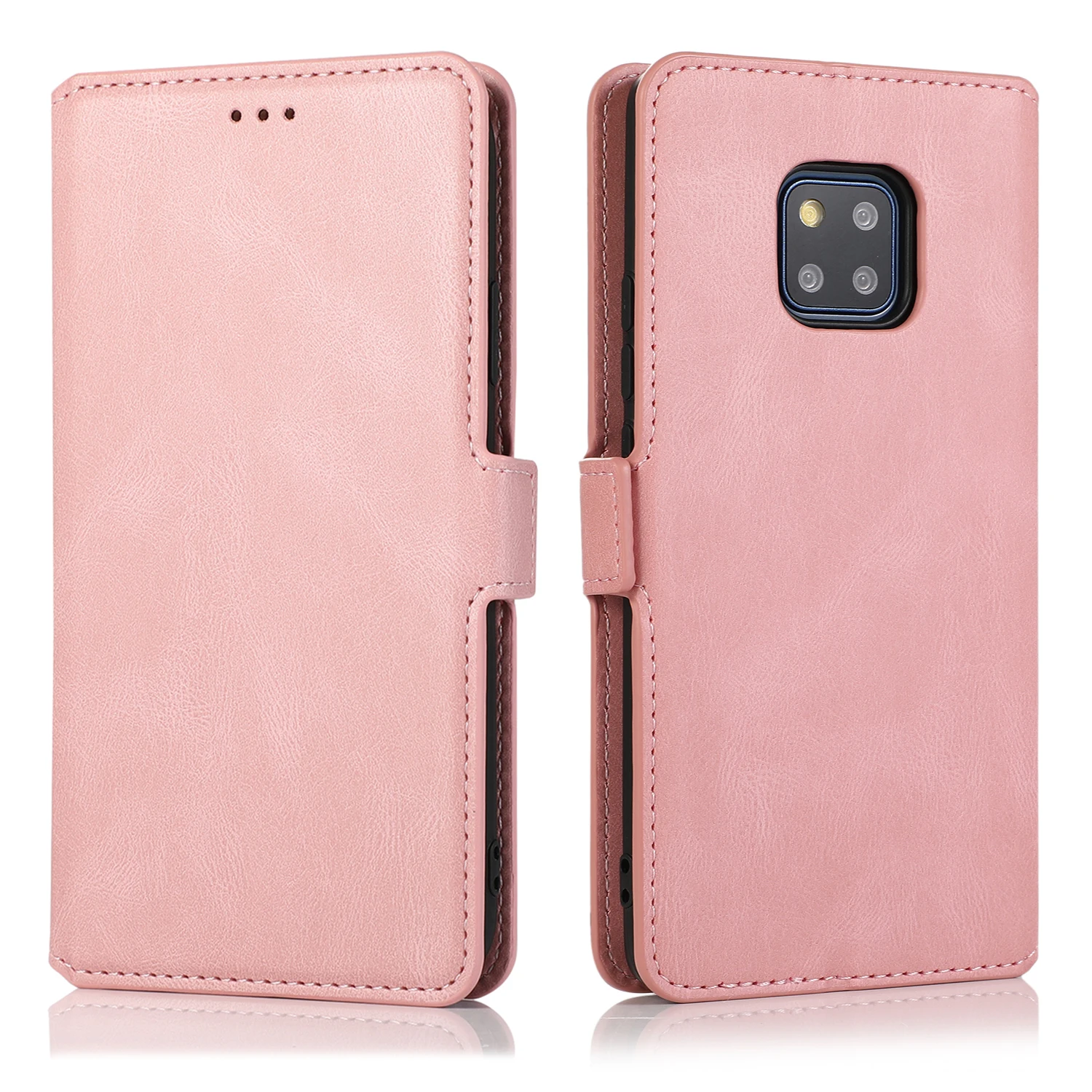 Custom Multifunction pu leather Card Slots wallet phone case for huawei mate 20 30 pro P30 Lite Nova4E cases cover