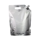 2 Spout Bag With Spout Stock Size 1 Liters 2 Liters 5 Liters Stand Up Beverage Bags With Spout