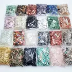 Stone Wholesale Natural Healing Crystal Tumbled Stone Clear Rose Quartz Gravel Tumbled Stone