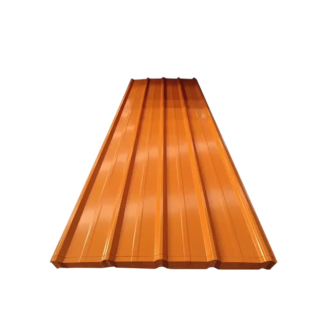 Chinese Factory Price Galvanized Corrugated Metal Roofing Sheet Color Coated Steel Roof Sheet