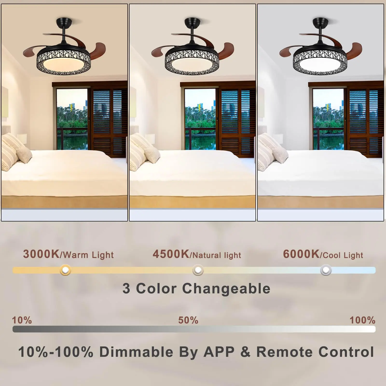 Ceiling Fan, 42'', ZY1122 - detail 8
