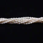 Pearl Pearl Cheap Pearls 4-5mm White Rice Shape Freshwater Pearl Strands Cheap Beads