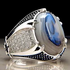 Jewellery Copper Jewelry Black Onyx Oxidised Plated Jewellery Rings In Silver Or Copper Jewelry