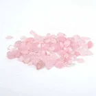 Crystal Wholesale Natural Quartz Crystal Healing Stone Chips Rose Quartz Chips