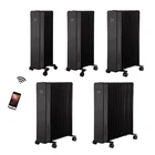 220V 1000W/1500W/2000w room infrared electric oil heater