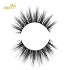 Human Hair Eyelashes Hair Hair Eyelash Hollyren Handmade 3D Faux Human Hair Synthetic Fiber Minx Eyelashes