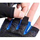 Fitness Gloves Men And Women Riding Wear-resistant Non-slip Long Wrist Guards Outdoor Sports Half-finger Cycling Gloves