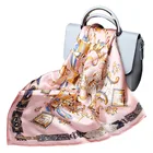 Custom Silk Scarves High Quality Custom Best Price Hand Print Silk Scarf Edge Scarves
