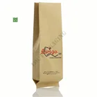 Biodegradable Coffee Bags Kraft Paper/Pla Biodegradable Packaging 250G 500G 1Kg Coffee Bag Flat Bottom Tea Bags