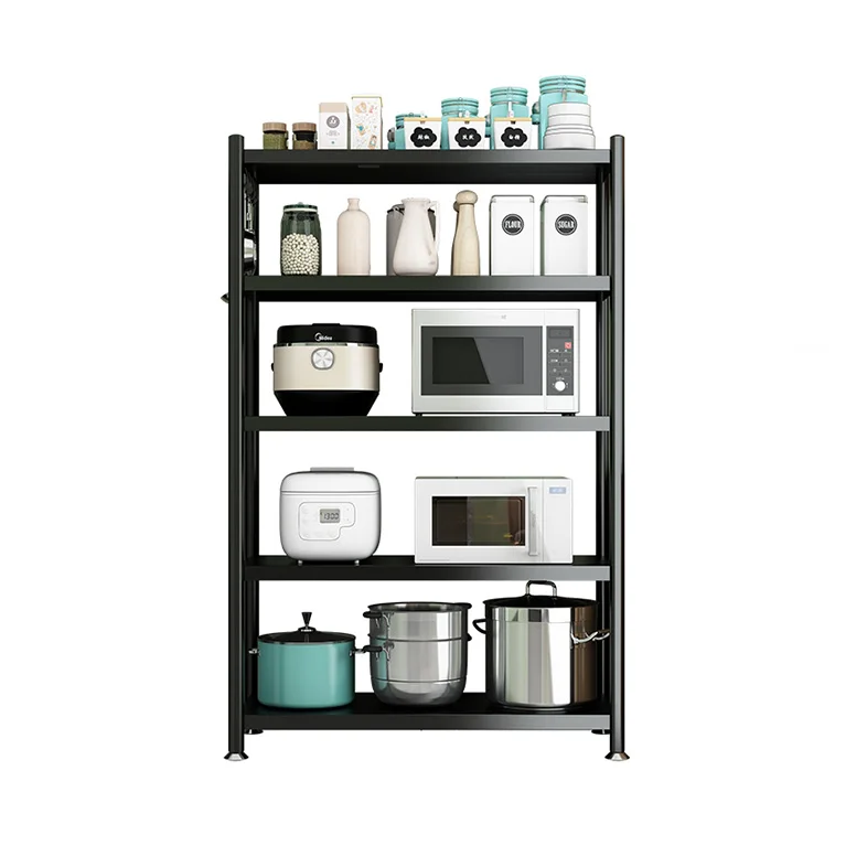 Steel kitchen rack for things storage light storage rack without bolt kitchen furniture