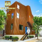 Curtain Wall Corten Steel Exterior Cladding Matel Curtain Wall Paneling