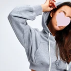 Suit Women's Sweaters Low-waist Hooded Long-sleeved Women's Two-piece Suit
