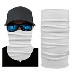 Outdoor Scarf Stock Plain Colors Outdoor Multi Function Elastic Seamless Scarf Sport Wide Headband Tube Bandanas