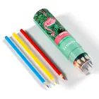 Best Selling 18pcs Kids Colour Pencil Drawing Natural Wooden Color Pencils