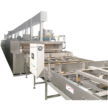 Industrial Cookie Tunnel Oven Production Line Commercial Electric Baking Equipment Automatic Bakery Biscuit Oven