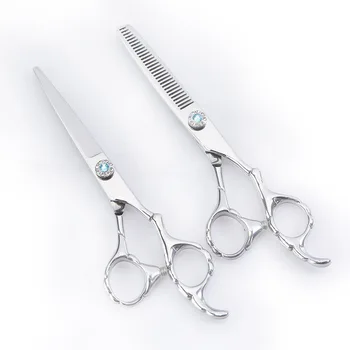 Professional 6-Inch Flat Barber Hairdressing Scissors Set Beauty Tools for Hair Application Wholesale