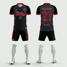 Football New Model OEM Cheap Football Uniforms Kits Outdoor Training Soccer Jersey Set