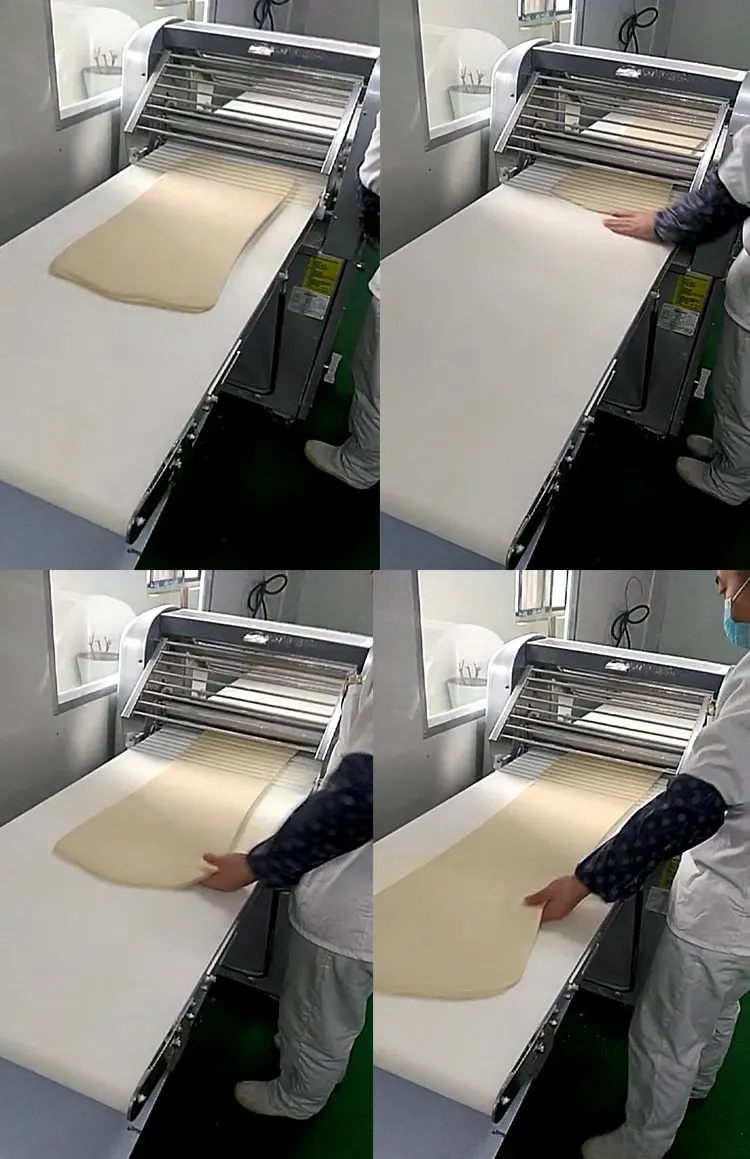 Hot Selling Electric Industrial Dough Sheeting Dough Roller Machine details