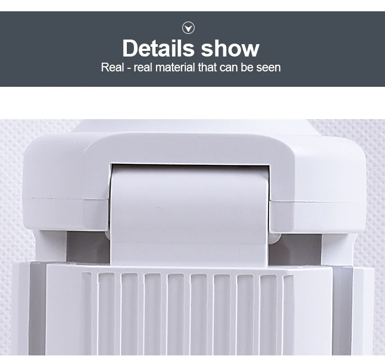 New design 36w e27 165-265V foldable three fan four fan blade led bulb