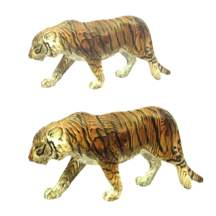 Pinewood Carving Wood Tiger - Buy Wood Tiger,Decorative Hand Made Wooden  Carved Tiger,Hand-painted Tiger Animal Model Creative Home Decoration Wood  Carving Product on 