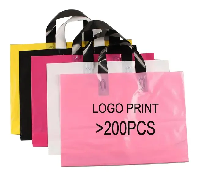 custom logo poly plastic shopping pink bag with handle Packaging Nozzle Bag Aluminum Foil Plastic Wine Liquid Spout Pouch With H