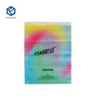 T Shirt Custom Eco Friendly Matte Zip Lock Bag T Shirt Swimwear Clothing Zipper Bags With Own Logo