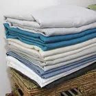 Sheet Sets Stone Washed French Linen Bed Sheet Sets