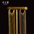 Earrings Earrings Tassel Earrings Women 2021 Women New Arrival Tassel Drop 14k Gold Plated Long Earrings