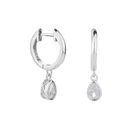 Silver Hoop Earrings Earringssilver Brilliantly Gorgeous Sterling 925 Silver Hoop Earrings