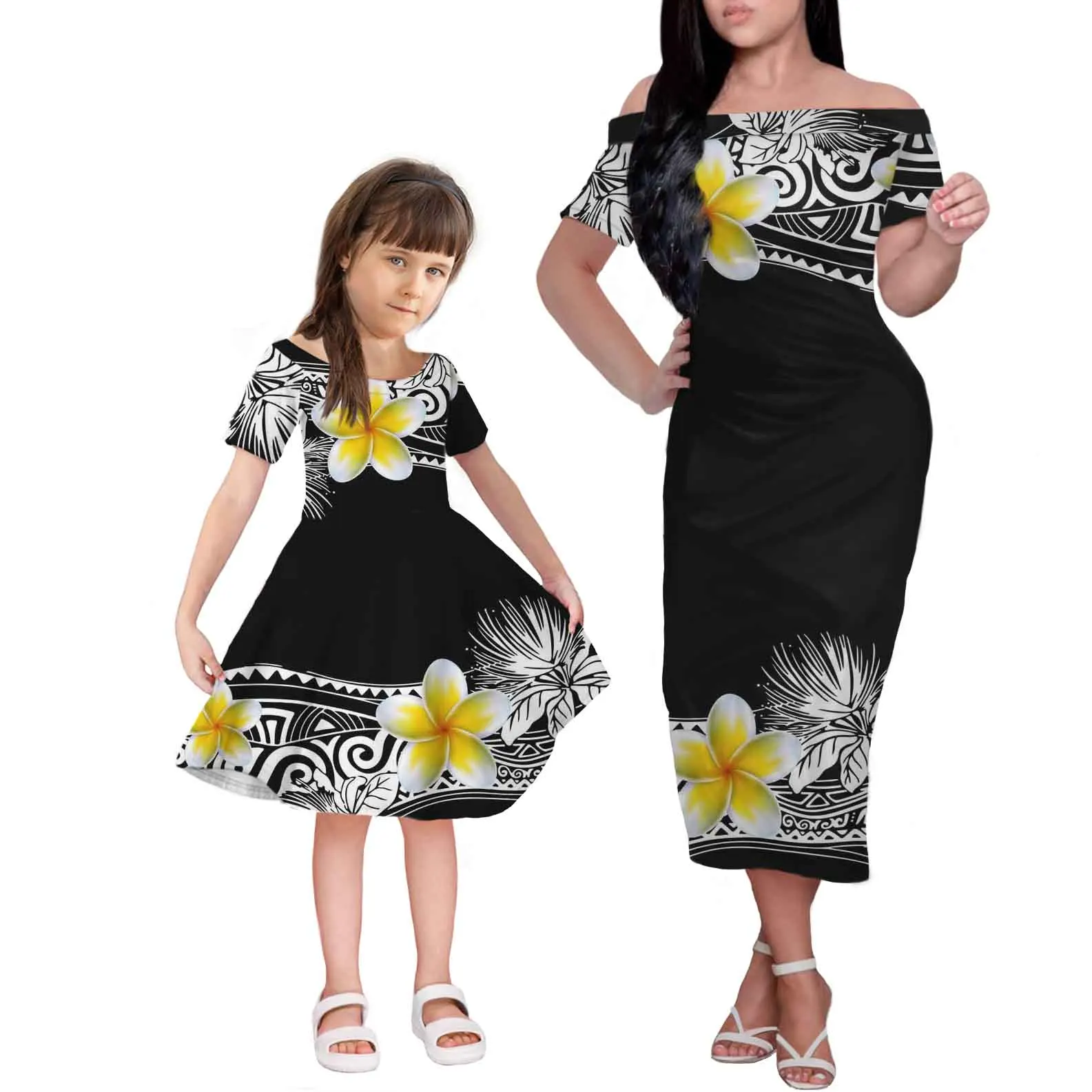 Family Dress Summer Polynesian Matching ...