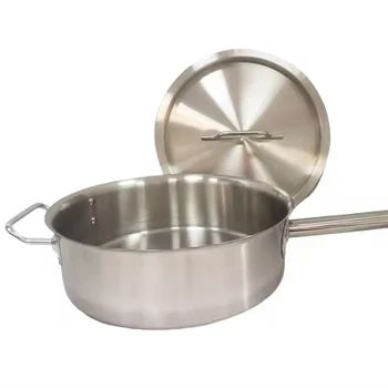 The factory directly supplies high-quality Stainless Steel Used Food Soup Pot Used Food Multi Purpose Cooking Utensils Sauce Pan