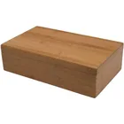 Wooden Customized Natural Bamboo And Wood Rectangle Wooden Boxes For Tea With 8 Compartments