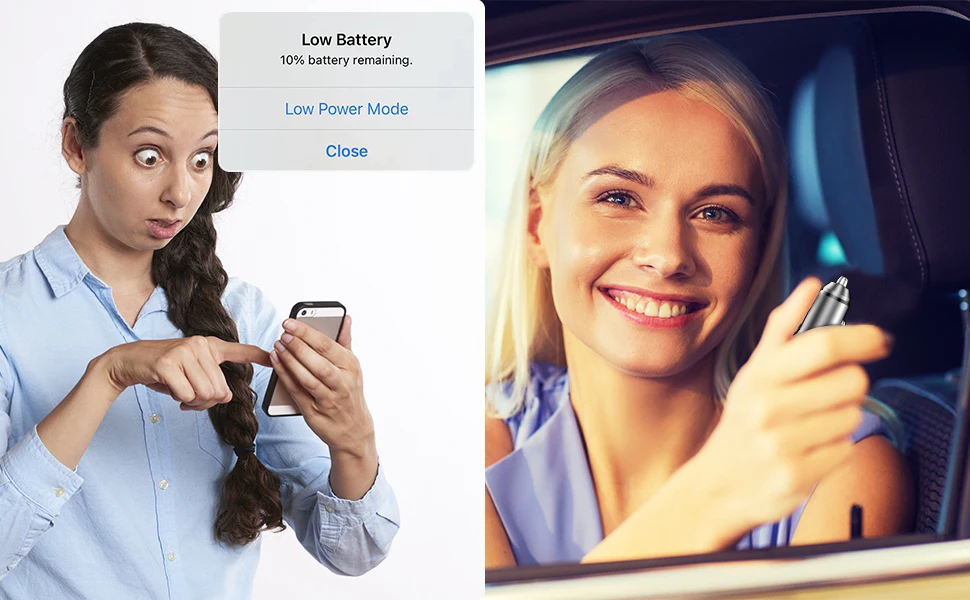 25w Usb C Car Charger Quick Charge 3.0 Pd Type C Charger 20w Fast Charging Car Phone Charger For