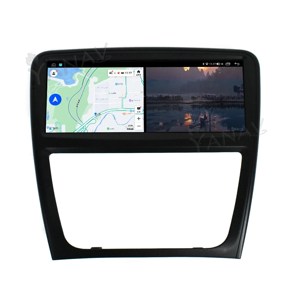 Android 12 Car Radio AC Panel Multimedia Video Player Auto Stereo Carplay GPS Navigation For Jaguar XJL XJ 351 2009-2016