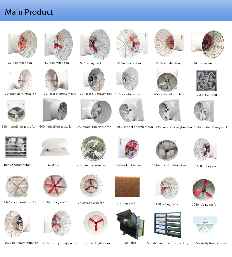 Direct-driven Fiberglass Fan, Wall, Nylon - detail 34