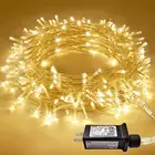 Fairy Lights Christmas Holiday Party Wedding Garden Fairy Waterproof Decorative Outdoor LED String Lights