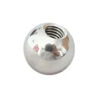 Steel Metal Ball Wholesale 5mm 6mm To 22mm Tapped Stainless Steel Metal Ball With M2.5 Blind Threaded Hole