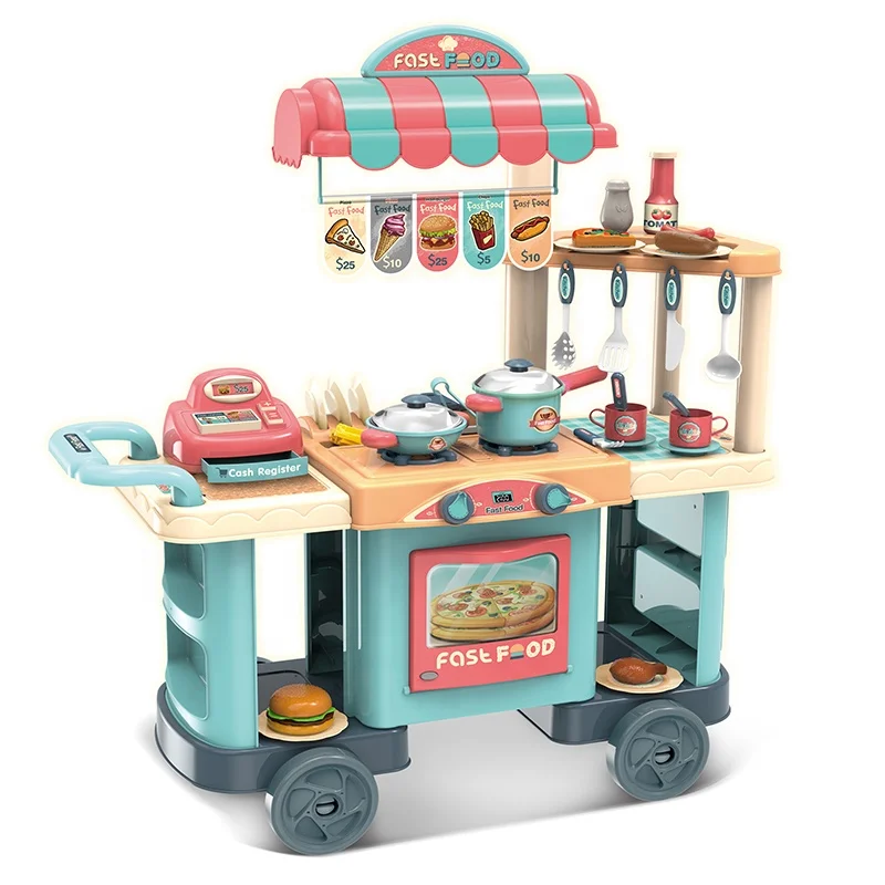 play kitchen with cash register