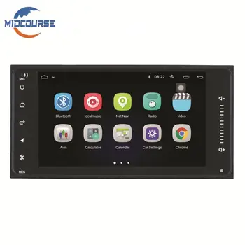 Best Selling Multimedia Android 7inch Hd 2 Din User Manual Audio Dvd Stereo Video Radio Car Mp5 Player For Toyota universal