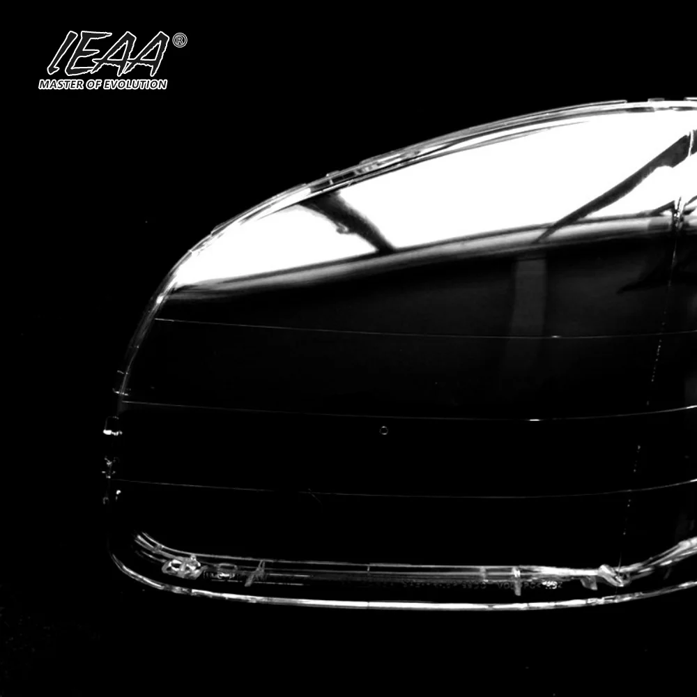 product ieaa auto car headlight cover headlight glass for hyundai santa fe head light lens cover 2004 2010 lampshade cover lens844-4
